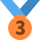 Twitter (Twemoji 14.0)  🥉  3rd Place Medal Emoji