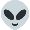 Twitter (Twemoji 14.0)  👽  Alien Emoji