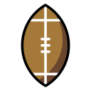 OpenMoji 13.1  🏈  American Football Emoji