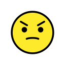OpenMoji 13.1  😠  Angry Face Emoji