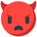 Mozilla (FxEmojis v1.7.9)  👿  Angry Face With Horns Emoji