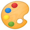 Google (Android 11.0)  🎨  Artist Palette Emoji