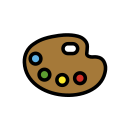 OpenMoji 13.1  🎨  Artist Palette Emoji