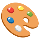 Google (Android 12L)  🎨  Artist Palette Emoji