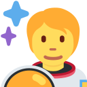 Twitter (Twemoji 14.0)  🧑‍🚀  Astronaut Emoji