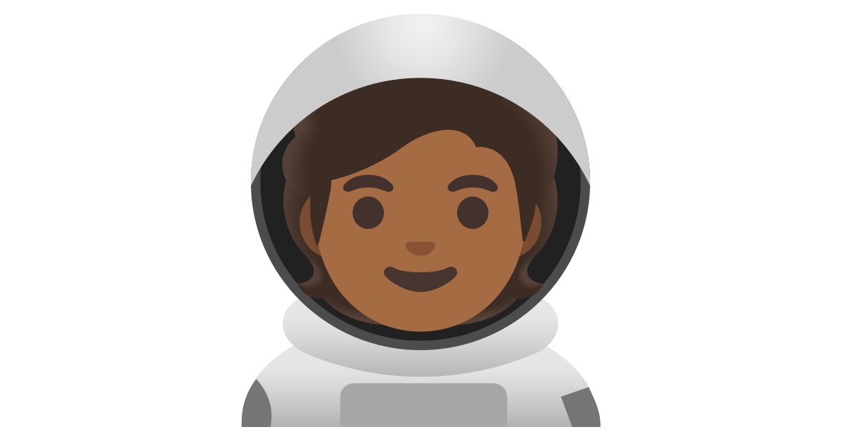 🧑🏾‍🚀  Astronaut: Medium-dark Skin Tone