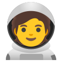 Google (Android 12L)  🧑‍🚀  Astronaut Emoji
