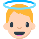 Mozilla (FxEmojis v1.7.9)  👼  Baby Angel Emoji