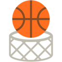 Mozilla (FxEmojis v1.7.9)  🏀  Basketball Emoji