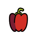 OpenMoji 13.1  🫑  Bell Pepper Emoji