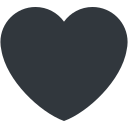 Twitter (Twemoji 14.0)  🖤  Black Heart Emoji