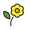 OpenMoji 13.1  🌼  Blossom Emoji