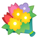 Google (Android 11.0)  💐  Bouquet Emoji