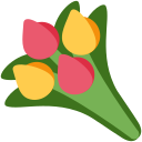 Twitter (Twemoji 14.0)  💐  Bouquet Emoji