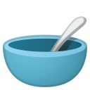 Google (Android 11.0)  🥣  Bowl With Spoon Emoji
