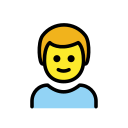 OpenMoji 13.1  👦  Boy Emoji