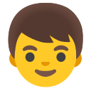 Google (Android 12L)  👦  Boy Emoji