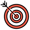 OpenMoji 13.1  🎯  Bullseye Emoji