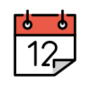 OpenMoji 13.1  📅  Calendar Emoji