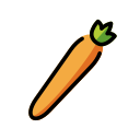 OpenMoji 13.1  🥕  Carrot Emoji