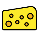 OpenMoji 13.1  🧀  Cheese Wedge Emoji