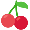 Mozilla (FxEmojis v1.7.9)  🍒  Cherries Emoji
