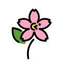 OpenMoji 13.1  🌸  Cherry Blossom Emoji