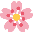 Twitter (Twemoji 14.0)  🌸  Cherry Blossom Emoji