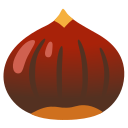 Google (Android 12L)  🌰  Chestnut Emoji