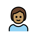 OpenMoji 13.1  🧒🏽  Child: Medium Skin Tone Emoji