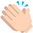 Mozilla (FxEmojis v1.7.9)  👏  Clapping Hands Emoji