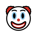 OpenMoji 13.1  🤡  Clown Face Emoji