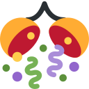 Twitter (Twemoji 14.0)  🎊  Confetti Ball Emoji