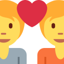 Twitter (Twemoji 14.0)  💑  Couple With Heart Emoji