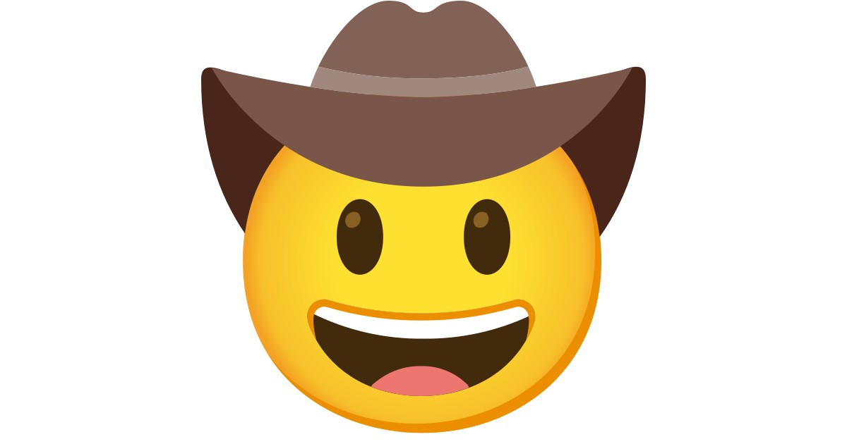 🤠  Cowboy Hat Face