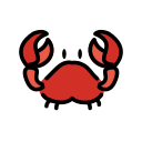 OpenMoji 13.1  🦀  Crab Emoji