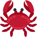 Twitter (Twemoji 14.0)  🦀  Crab Emoji
