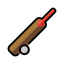 OpenMoji 13.1  🏏  Cricket Game Emoji