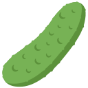 Twitter (Twemoji 14.0)  🥒  Cucumber Emoji