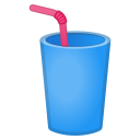 Google (Android 11.0)  🥤  Cup With Straw Emoji