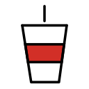 OpenMoji 13.1  🥤  Cup With Straw Emoji