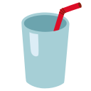 Google (Android 12L)  🥤  Cup With Straw Emoji
