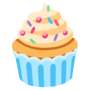 Google (Android 12L)  🧁  Cupcake Emoji