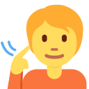 Twitter (Twemoji 14.0)  🧏  Deaf Person Emoji