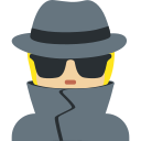 Twitter (Twemoji 14.0)  🕵🏼  Detective: Medium-light Skin Tone Emoji