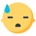 Mozilla (FxEmojis v1.7.9)  😓  Downcast Face With Sweat Emoji