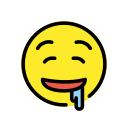OpenMoji 13.1  🤤  Drooling Face Emoji