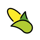 OpenMoji 13.1  🌽  Ear Of Corn Emoji