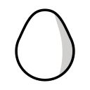 OpenMoji 13.1  🥚  Egg Emoji