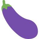 Twitter (Twemoji 14.0)  🍆  Eggplant Emoji